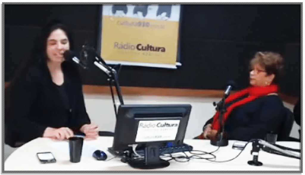 Rádio Cultura de Curitiba – Programa Cultura Revista Entrevista com Patrizia Corsetto